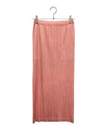 PLEATS PLEASE（プリーツプリーズ）の古着「THICKER BOTTOMS 2」｜ピンク