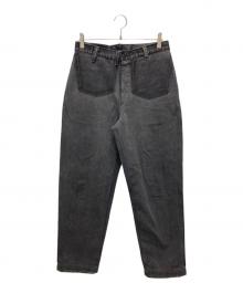 YUYA MORIBE（ユウヤモリベ）の古着「デニムパンツ」｜ブラック
