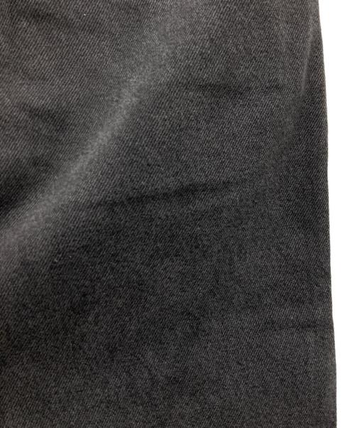 YUYA MORIBE（ユウヤモリベ）YUYA MORIBE (ユウヤモリベ) デニムパンツ ブラック サイズ:不明（実寸参照）の古着・服飾アイテム