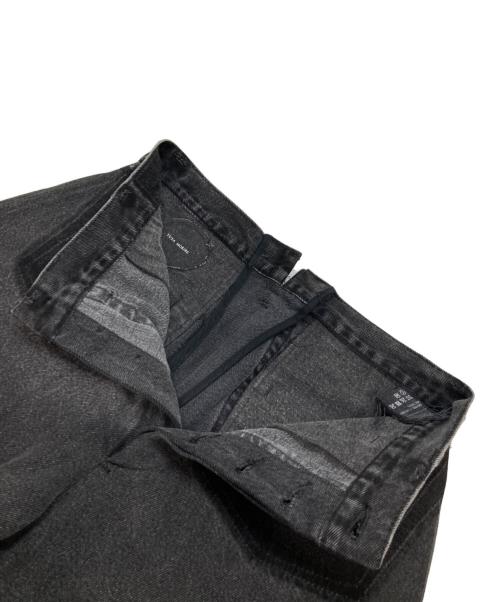 YUYA MORIBE（ユウヤモリベ）YUYA MORIBE (ユウヤモリベ) デニムパンツ ブラック サイズ:不明（実寸参照）の古着・服飾アイテム