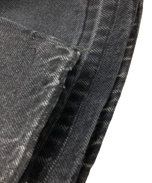 YUYA MORIBE（ユウヤモリベ）YUYA MORIBE (ユウヤモリベ) デニムパンツ ブラック サイズ:不明（実寸参照）の古着・服飾アイテム