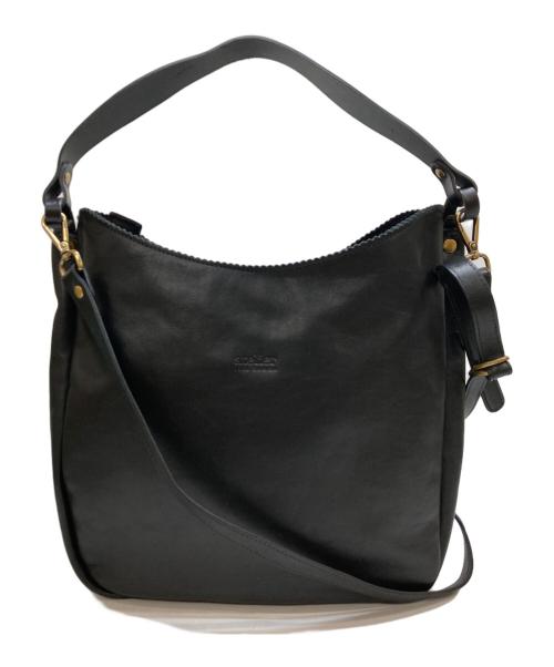 ATELIER Jack Gomme（ジャックゴム）atelier jack gomme (ジャックゴム) ショルダーバッグ ブラックの古着・服飾アイテム