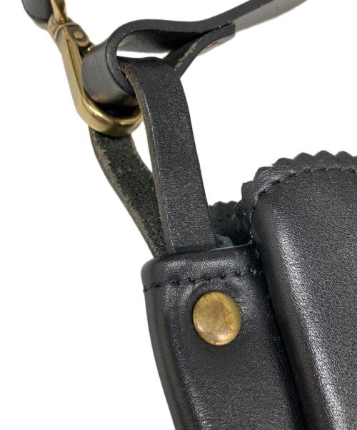 ATELIER Jack Gomme（ジャックゴム）atelier jack gomme (ジャックゴム) ショルダーバッグ ブラックの古着・服飾アイテム