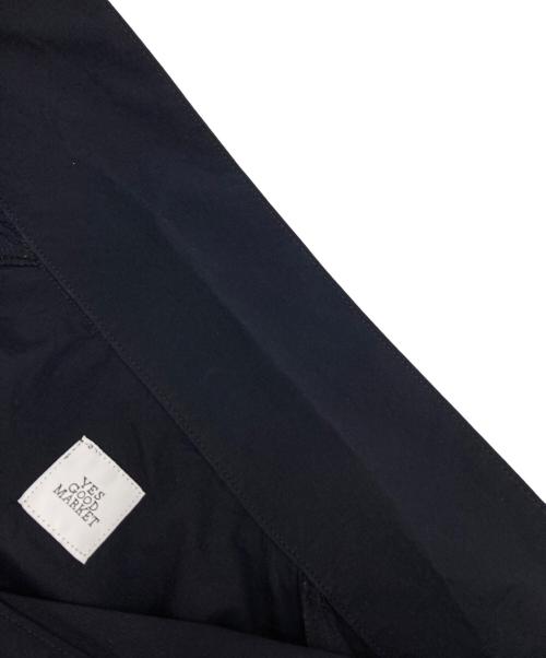 YES GOOD MARKET（イエス グッド マーケット）YES GOOD MARKET (イエス グッド マーケット) SEESEE (シーシー) Stripes For Creative (ストライプ フォー クリエイティブ) BIG NYLON POLO ネイビー サイズ:不明（実寸参照）の古着・服飾アイテム