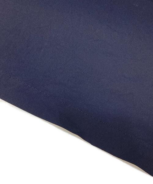 YES GOOD MARKET（イエス グッド マーケット）YES GOOD MARKET (イエス グッド マーケット) SEESEE (シーシー) Stripes For Creative (ストライプ フォー クリエイティブ) BIG NYLON POLO ネイビー サイズ:不明（実寸参照）の古着・服飾アイテム