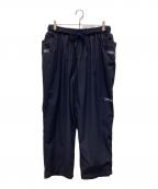 YES GOOD MARKET×SEESEE×S.F.Cイエス グッド マーケット×シーシー×エスエフシー）の古着「SUPERWIDE TAPERED EASY PANTS」｜ネイビー