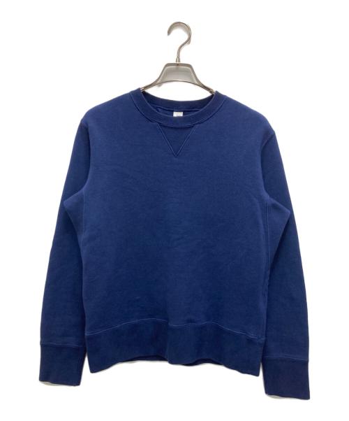 LOOPWHEELER（ループウィラー）LOOPWHEELER (ループウィラー) BEAMS PLUS (ビームスプラス) 両Vガゼットスウェット ネイビー サイズ:Lの古着・服飾アイテム
