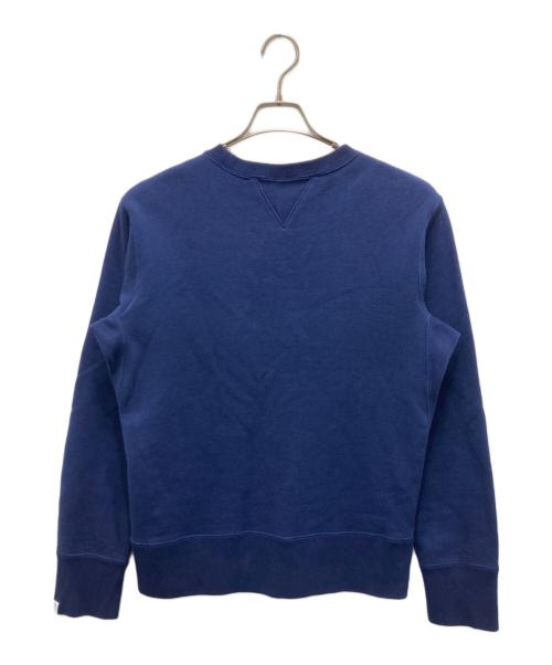 LOOPWHEELER（ループウィラー）LOOPWHEELER (ループウィラー) BEAMS PLUS (ビームスプラス) 両Vガゼットスウェット ネイビー サイズ:Lの古着・服飾アイテム