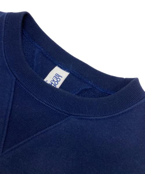 LOOPWHEELER（ループウィラー）LOOPWHEELER (ループウィラー) BEAMS PLUS (ビームスプラス) 両Vガゼットスウェット ネイビー サイズ:Lの古着・服飾アイテム
