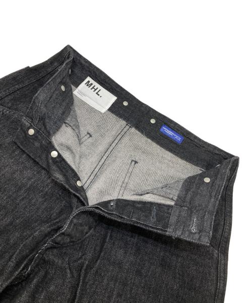 MHL（エムエイチエル）MHL (エムエイチエル) CANTON (キャントン) BLACK DENIM ブラック サイズ:28の古着・服飾アイテム