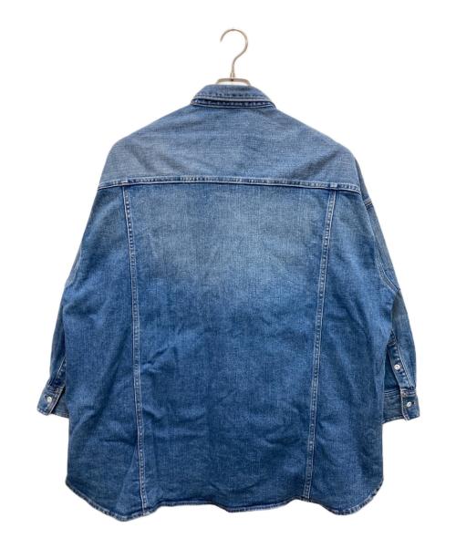 Healthy DENIM（ヘルシーデニム）Healthy denim (ヘルシーデニム) Almondオーバーデニムシャツ インディゴ サイズ:Sの古着・服飾アイテム