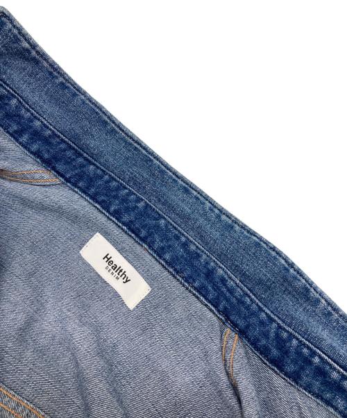 Healthy DENIM（ヘルシーデニム）Healthy denim (ヘルシーデニム) Almondオーバーデニムシャツ インディゴ サイズ:Sの古着・服飾アイテム