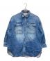 Healthy denim（ヘルシーデニム）の古着「Almondオーバーデニムシャツ」｜インディゴ