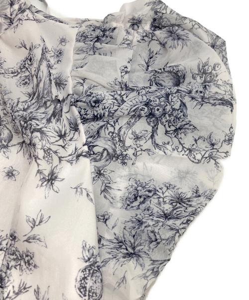 Snidel（スナイデル）Snidel (スナイデル) アーガンギャザーパフスリーブワンピース グレー サイズ:1の古着・服飾アイテム