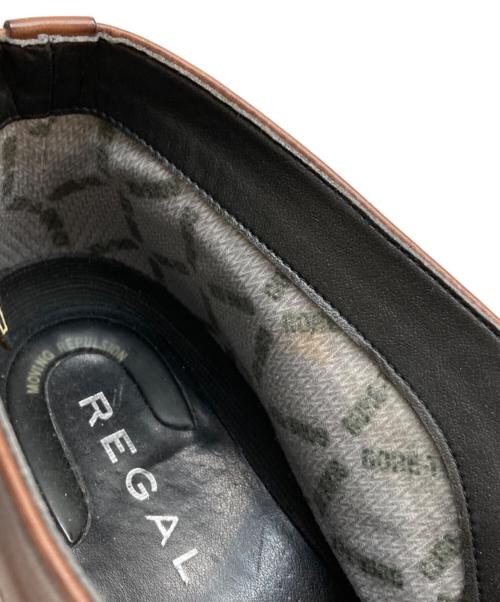 REGAL（リーガル）REGAL (リーガル) シングルモンクストラップチャッカシューズ ブラウン サイズ:25EEEの古着・服飾アイテム