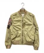 Denim & Supply Ralph Laurenデニム＆サプライ ラルフローレン）の古着「フライトジャケット」｜カーキ
