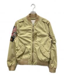 Denim & Supply Ralph Lauren（デニム＆サプライ ラルフローレン）の古着「フライトジャケット」｜カーキ