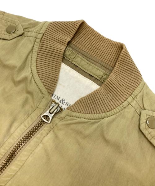 Denim & Supply Ralph Lauren（デニム＆サプライ ラルフローレン）Denim & Supply Ralph Lauren (デニム＆サプライ ラルフローレン) フライトジャケット カーキ サイズ:Sの古着・服飾アイテム