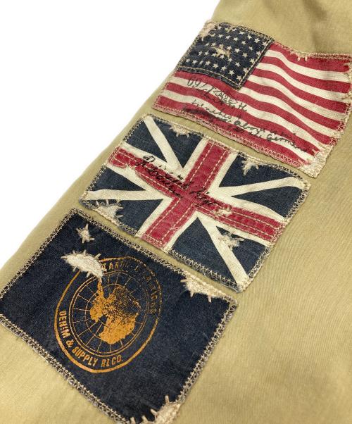 Denim & Supply Ralph Lauren（デニム＆サプライ ラルフローレン）Denim & Supply Ralph Lauren (デニム＆サプライ ラルフローレン) フライトジャケット カーキ サイズ:Sの古着・服飾アイテム