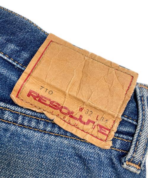 RESOLUTE（リゾルト）RESOLUTE (リゾルト) デニムパンツ ブルー サイズ:32の古着・服飾アイテム