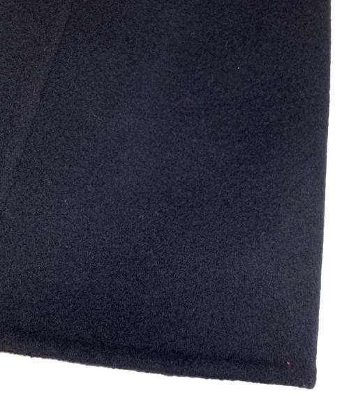 BALLSEY（ボールジィ）BALLSEY (ボールジィ) プレミアムウールリバー ノーカラーコート ネイビー サイズ:34の古着・服飾アイテム
