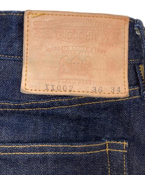 BIG JOHN（ビッグジョン）BIG JOHN (ビッグジョン) デニムパンツ インディゴ サイズ:W36×L34の古着・服飾アイテム