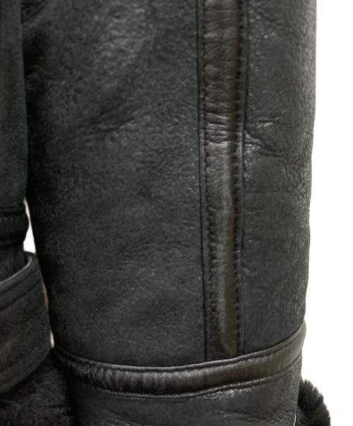 Liugoo Leathers（リューグーレザーズ）Liugoo Leathers (リューグーレザーズ) B-3 ムートンジャケット ブラック サイズ:LLの古着・服飾アイテム