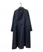 CASEY VIDALENCケイシーヴィダレンク）の古着「ロングコート」｜ネイビー