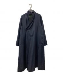 CASEY VIDALENC（ケイシーヴィダレンク）の古着「ロングコート」｜ネイビー