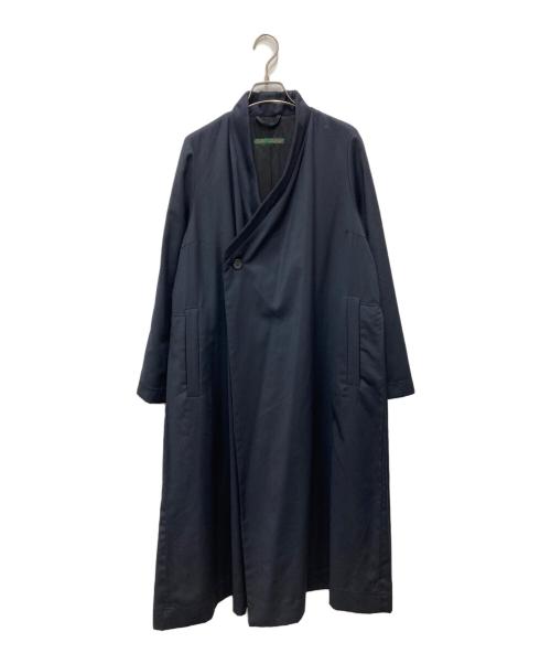 CASEY VIDALENC（ケイシーヴィダレンク）CASEY VIDALENC (ケイシーヴィダレンク) ロングコート ネイビー サイズ:Mの古着・服飾アイテム