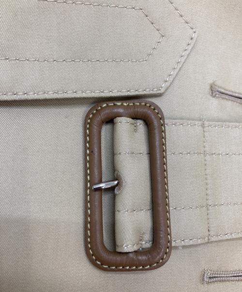 Aquascutum（アクアスキュータム）Aquascutum (アクアスキュータム) ベーシックダブルトレンチコート ベージュ サイズ:6の古着・服飾アイテム