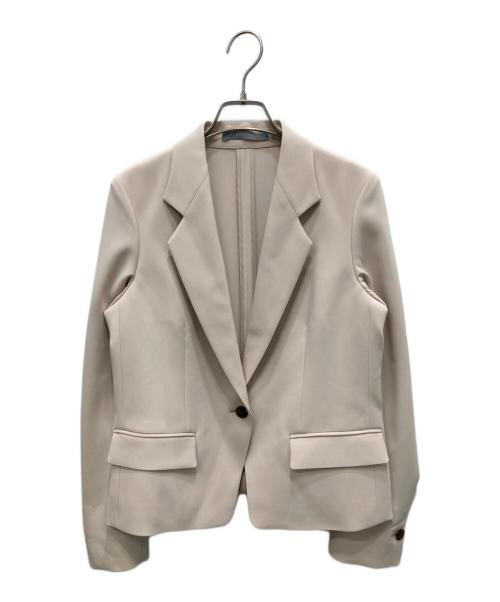 theory luxe（セオリーリュクス）theory luxe (セオリーリュクス) テーラードジャケット ベージュ サイズ:38の古着・服飾アイテム