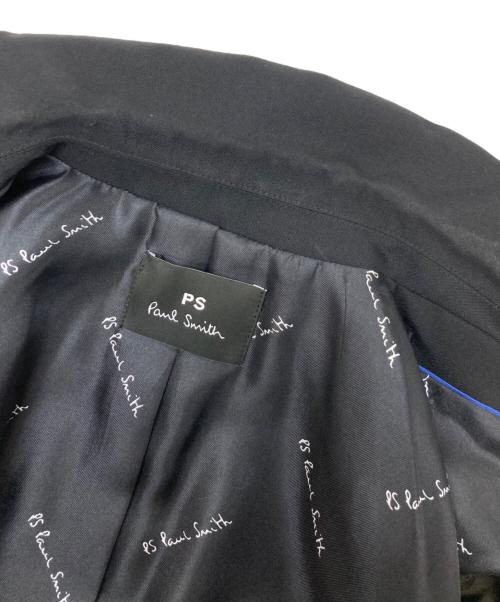 PS Paul Smith（ＰＳポールスミス）PS Paul Smith (ＰＳポールスミス) 裏地ロゴウールセットアップスーツ ブラック サイズ:J40／P42の古着・服飾アイテム