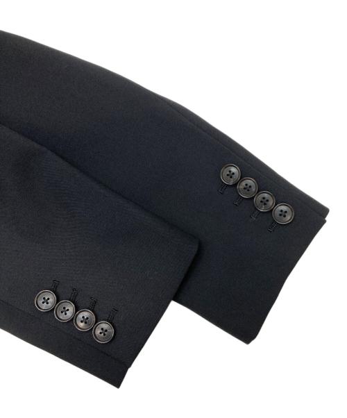 PS Paul Smith（ＰＳポールスミス）PS Paul Smith (ＰＳポールスミス) 裏地ロゴウールセットアップスーツ ブラック サイズ:J40／P42の古着・服飾アイテム