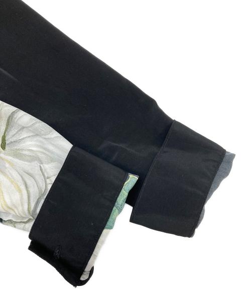 taion okinawa（-）taion okinawa (-) シャツワンピース ブラック サイズ:不明（実寸参照）の古着・服飾アイテム