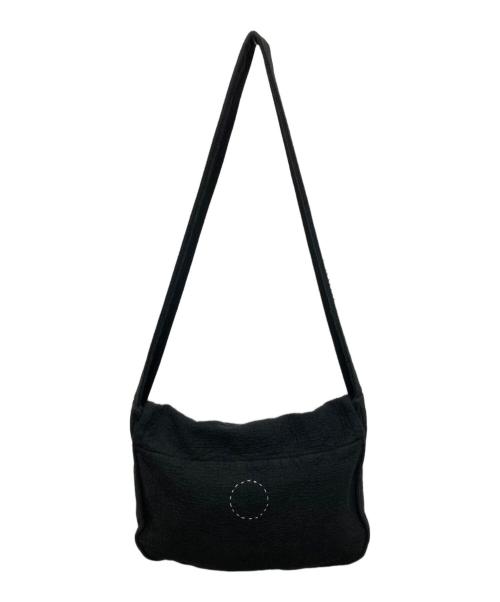 COSMIC WONDER（コズミックワンダー）COSMIC WONDER (コズミックワンダー) Flower of life sashiko bag ブラックの古着・服飾アイテム