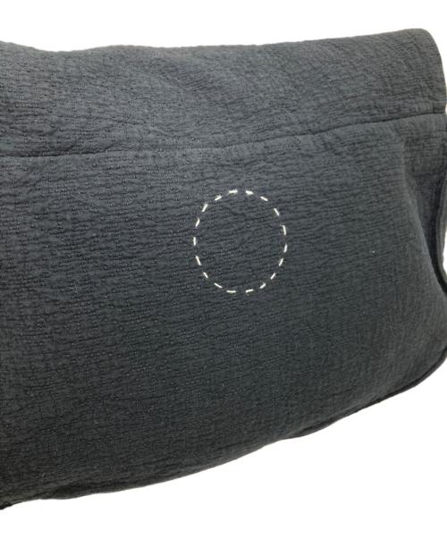 COSMIC WONDER（コズミックワンダー）COSMIC WONDER (コズミックワンダー) Flower of life sashiko bag ブラックの古着・服飾アイテム