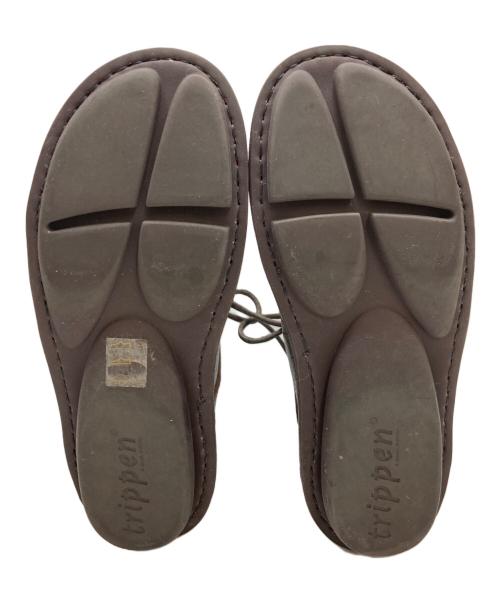 Trippen（トリッペン）Trippen (トリッペン) ショートブーツ ブラウン サイズ:37の古着・服飾アイテム