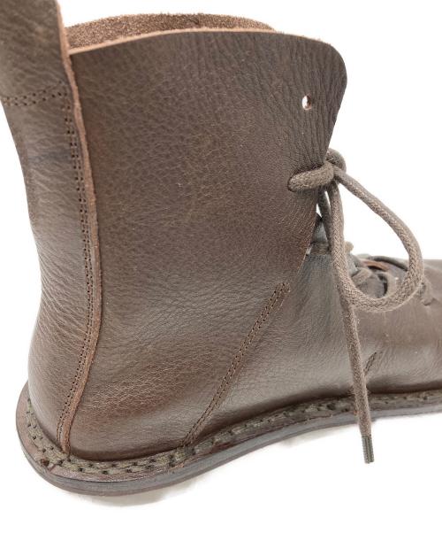 Trippen（トリッペン）Trippen (トリッペン) ショートブーツ ブラウン サイズ:37の古着・服飾アイテム