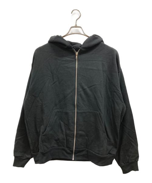 LOS ANGELES APPAREL（ロサンゼルスアパレル）LOS ANGELES APPAREL (ロサンゼルスアパレル) 14oz ジップパーカー ブラック サイズ:Lの古着・服飾アイテム