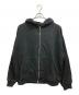 LOS ANGELES APPAREL（ロサンゼルスアパレル）の古着「14oz ジップパーカー」｜ブラック