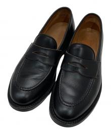 WHEEL ROBE（ウィールローブ）の古着「HEAVY STITCHING LOAFER」｜ブラック