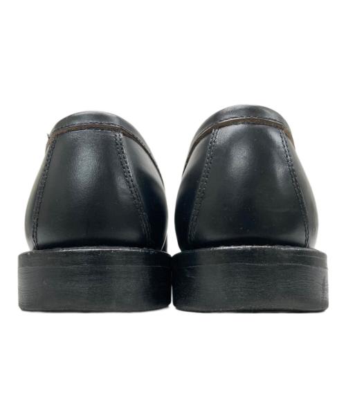 WHEEL ROBE（ウィールローブ）WHEEL ROBE (ウィールローブ) HEAVY STITCHING LOAFER ブラック サイズ:7Dの古着・服飾アイテム