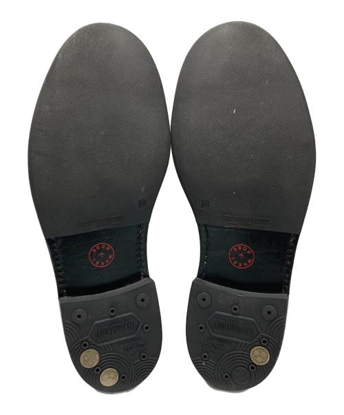 WHEEL ROBE（ウィールローブ）WHEEL ROBE (ウィールローブ) HEAVY STITCHING LOAFER ブラック サイズ:7Dの古着・服飾アイテム