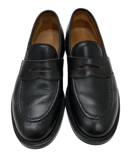 WHEEL ROBE（ウィールローブ）WHEEL ROBE (ウィールローブ) HEAVY STITCHING LOAFER ブラック サイズ:7Dの古着・服飾アイテム