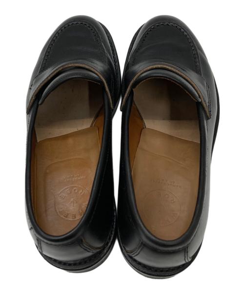 WHEEL ROBE（ウィールローブ）WHEEL ROBE (ウィールローブ) HEAVY STITCHING LOAFER ブラック サイズ:7Dの古着・服飾アイテム