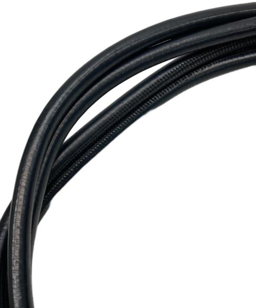 GUCCI（グッチ）GUCCI (グッチ) レザーワンハンドバッグ ブラックの古着・服飾アイテム