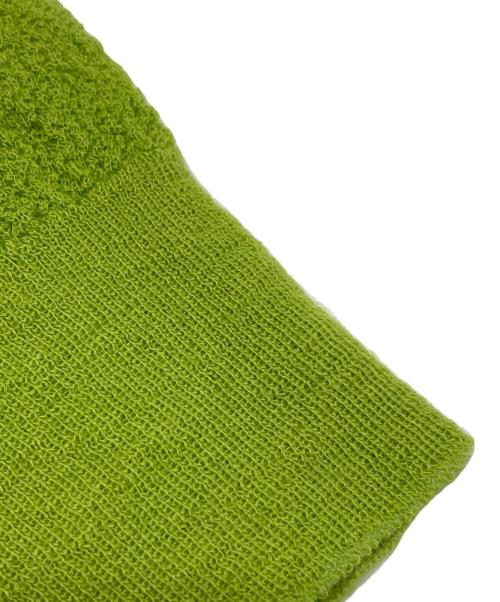 UNFIL（アンフィル）UNFIL (アンフィル) extrakid mohair amunzen-knit cardigan グリーン サイズ:1の古着・服飾アイテム