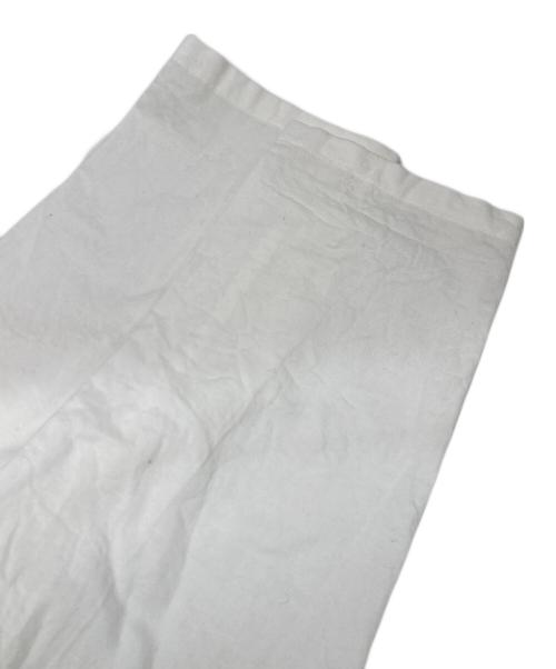 Y's（ワイズ）Y's (ワイズ) BORN PRODUCT THIN COTTON TWILL HOODIE PULL OVER ホワイト サイズ:2の古着・服飾アイテム