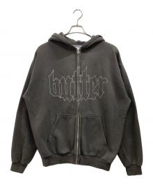 butter（バター）の古着「ジップアップパーカー」｜グレー